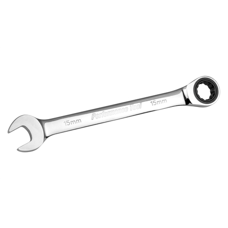 PERFORMANCE TOOL 15mm Ratcheting Wrench W30355